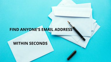 Find Anyone's Email Address Within Seconds