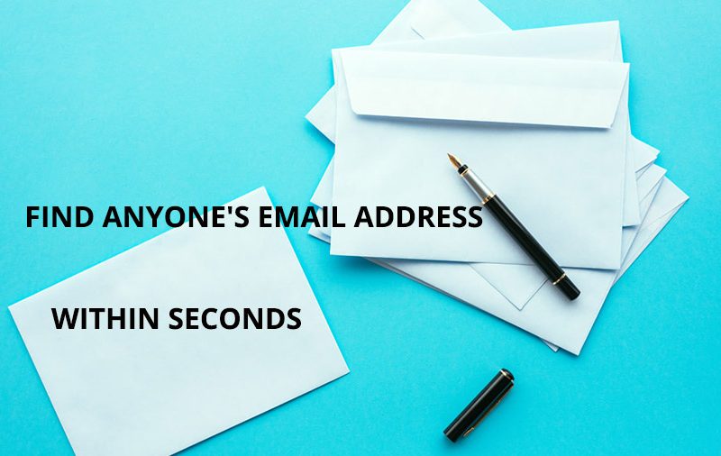 Find Anyone's Email Address Within Seconds